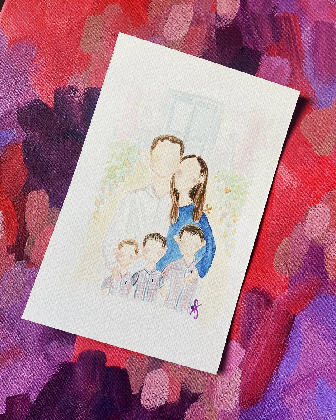 Retrato Personalizado • Hecho a mano