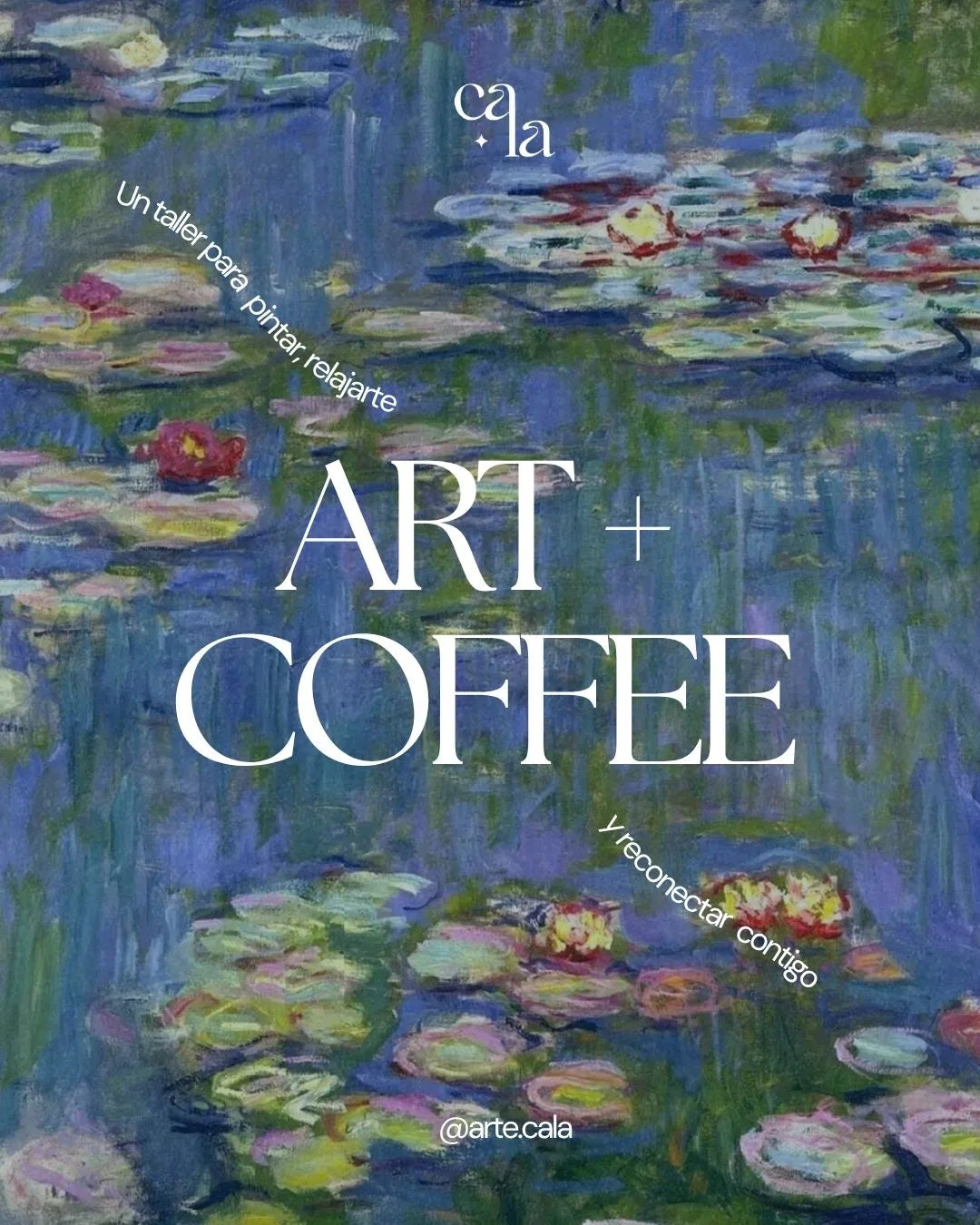 Art+Coffee: Waterlilies de Monet