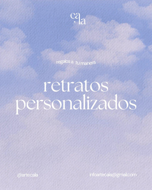 retratos personalizados acuarela hechos a mano monterrey regalos san pedro garza garcía nuevo león