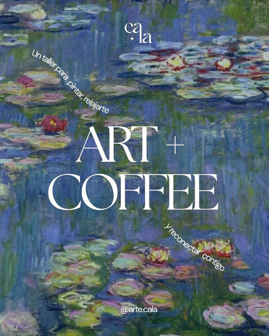 Art+Coffee: Waterlilies de Monet